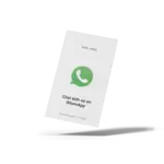 Business Card whatsapp gradient-0