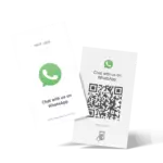 Business Card whatsapp gradient