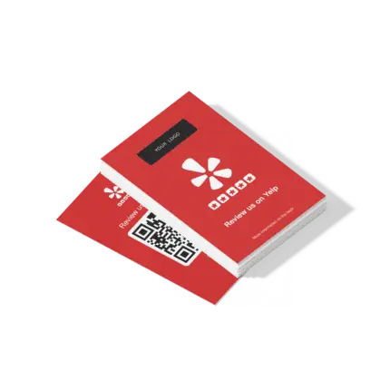 Business Card yelp brand