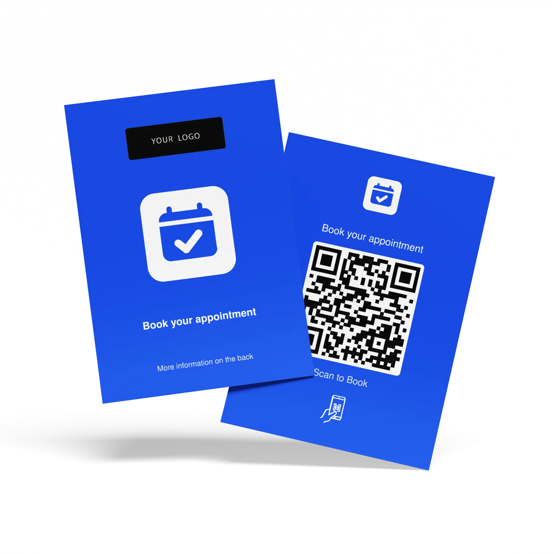 Booksy Booking QR Code Flyer
