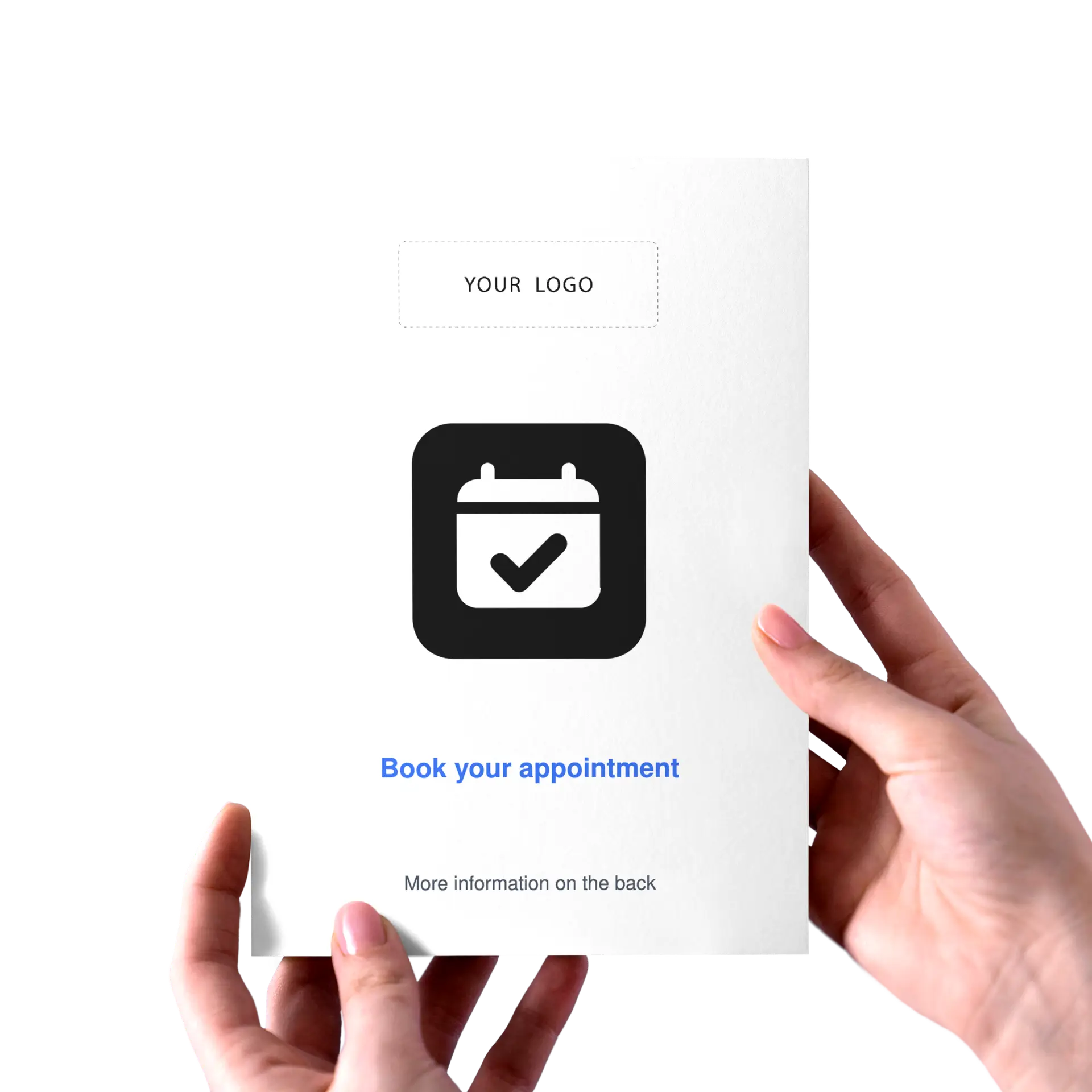 Booksy Booking QR Code Flyer