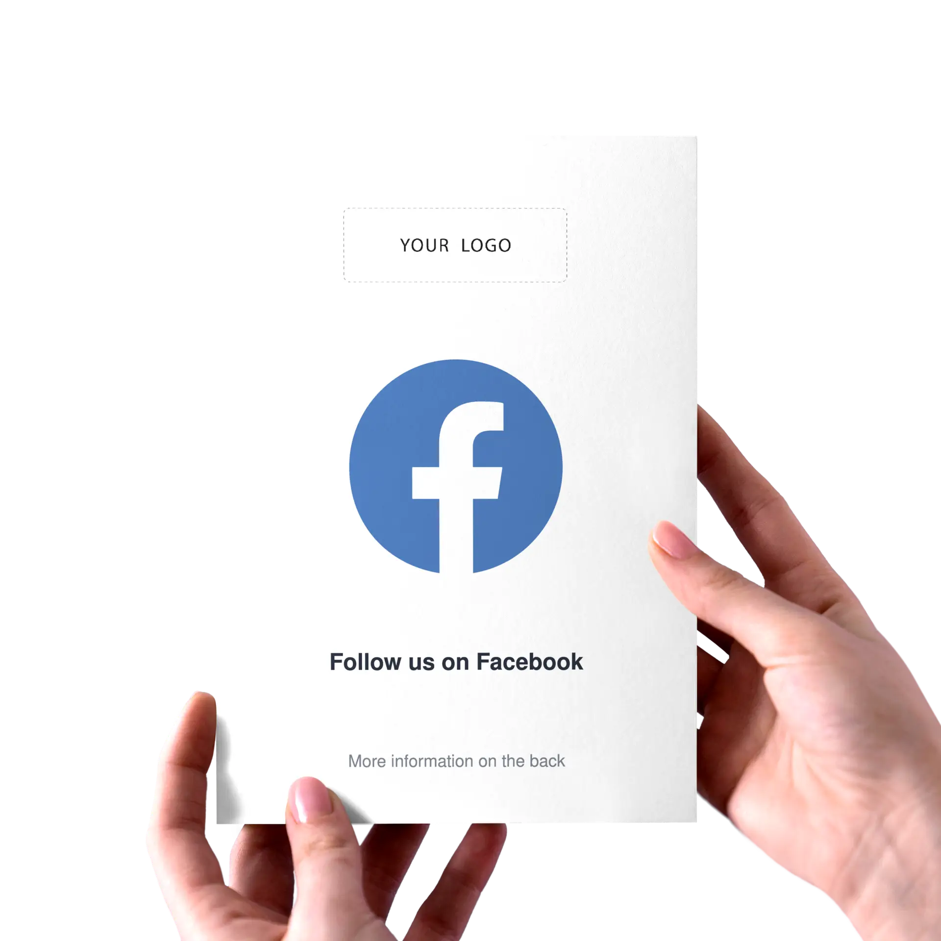 Facebook QR Code Flyer