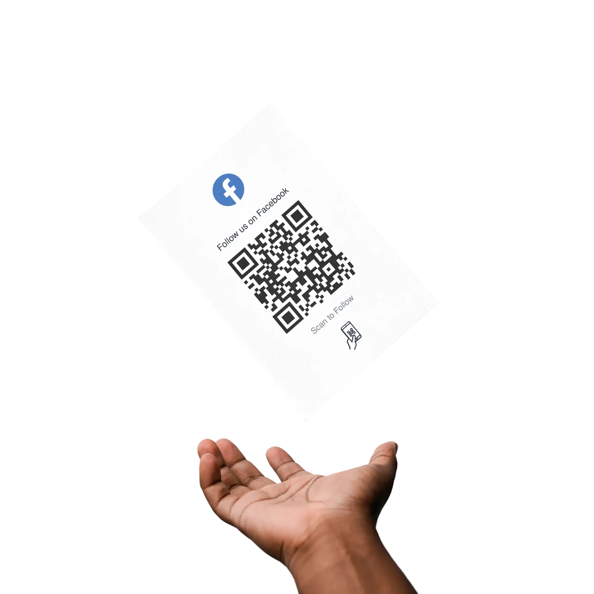 Facebook QR Code Flyer