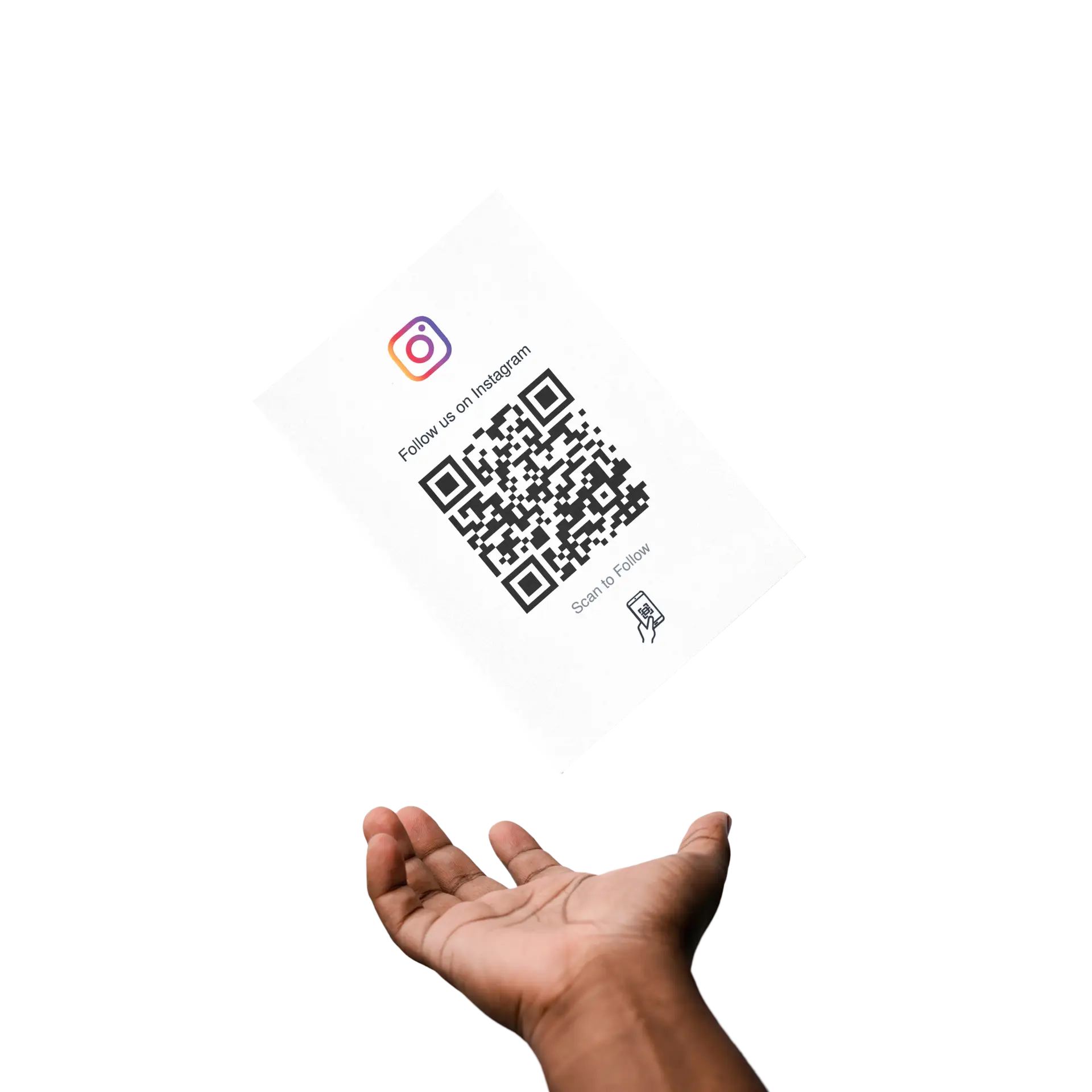 Instagram QR Code Flyer