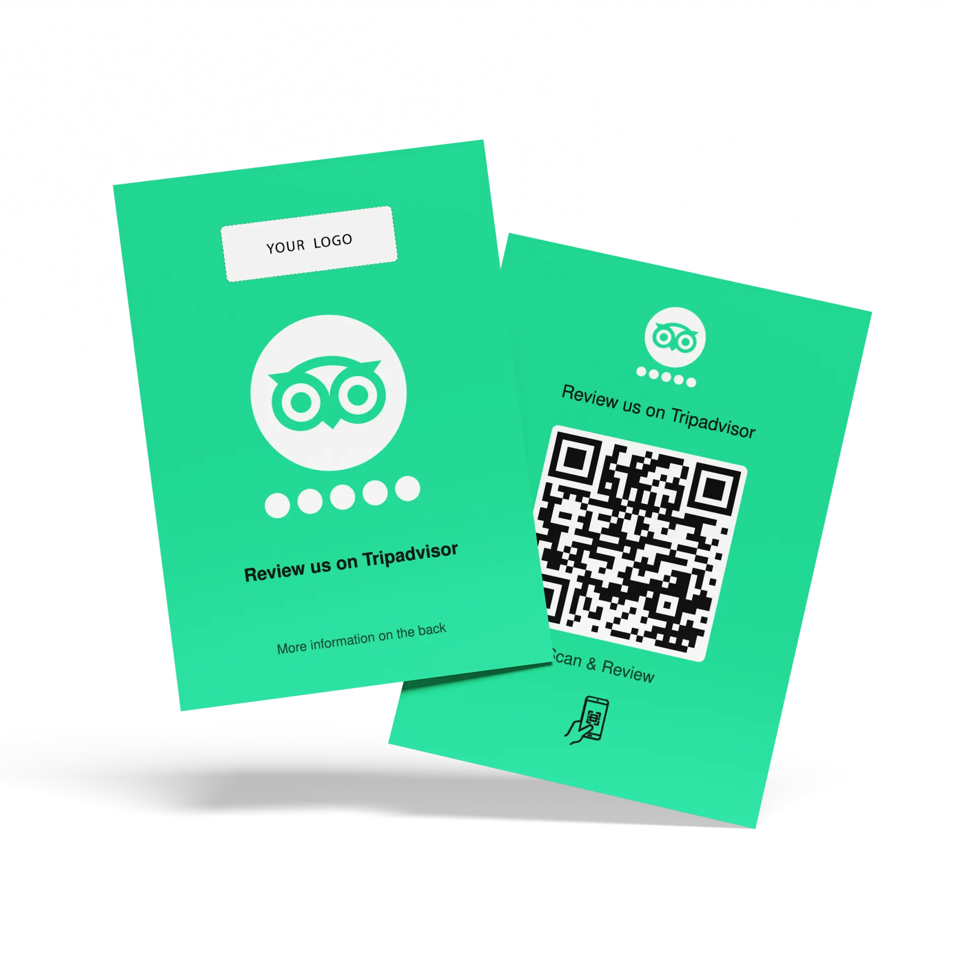Tripadvisor Review QR Code Flyer
