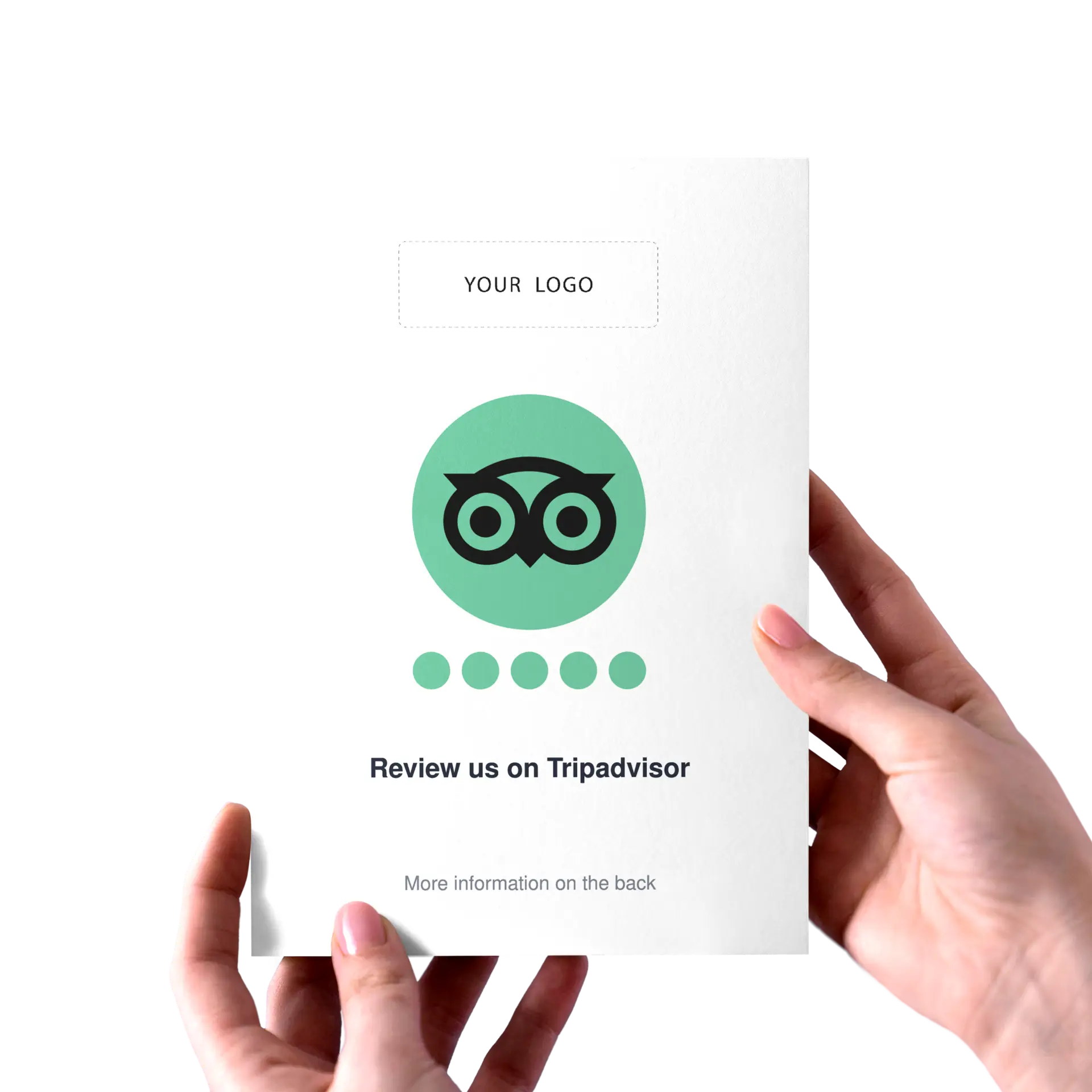 Tripadvisor Review QR Code Flyer