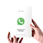 Flyer whatsapp gradient-0