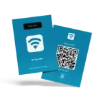WiFi Landing Flyers QR Code