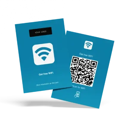 WiFi Landing Flyers QR Code
