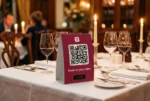 Resy Reservation QR Code Table Stand