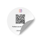Sticker Round instagram gradient