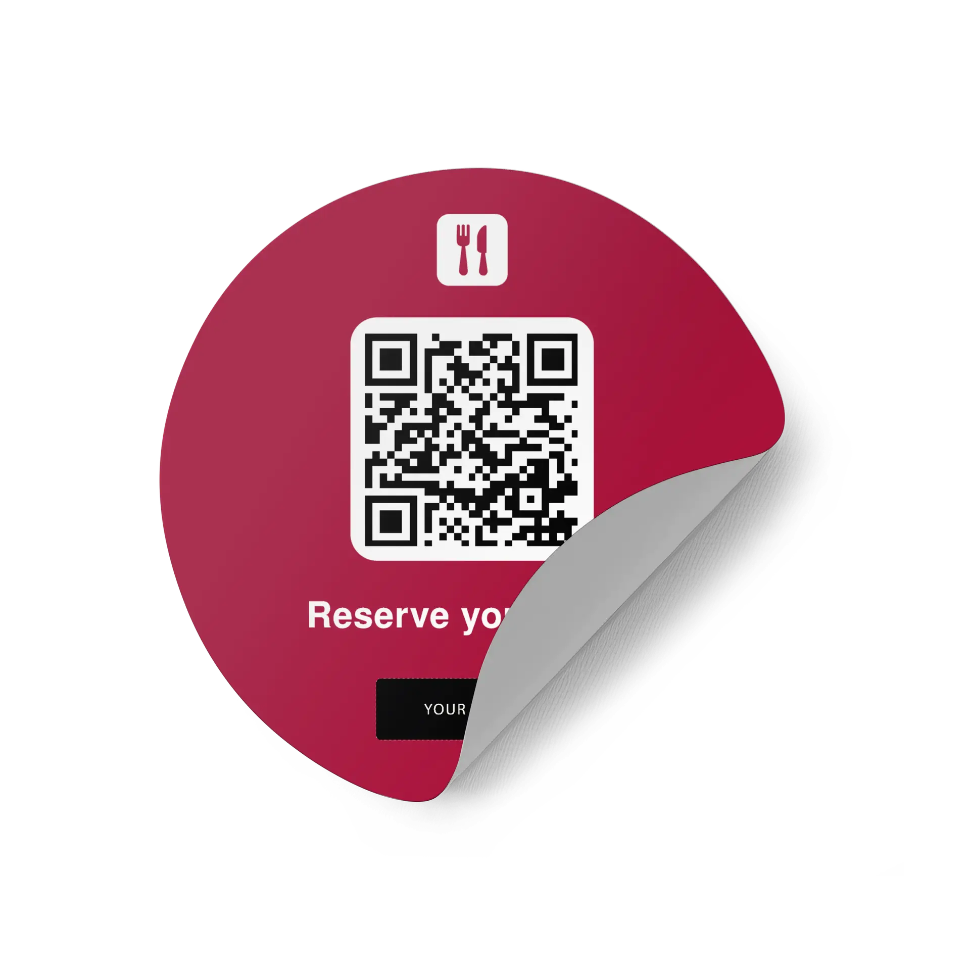 stickers-round_opentable_brand_mockup Sticker Round opentable brand