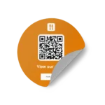 Sticker Round pdf_menu brand