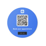 Sticker Round simplybook brand