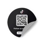 Sticker Round tiktok brand