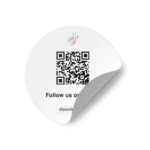 Sticker Round tiktok gradient
