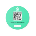 Sticker Round tripadvisor brand