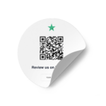 Sticker Round trustpilot gradient