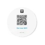 WiFi Landing Sticker Round