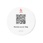 Sticker Round yelp gradient