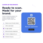 Sticker Round booksy brand