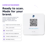PayPal Stickers Round QR Code