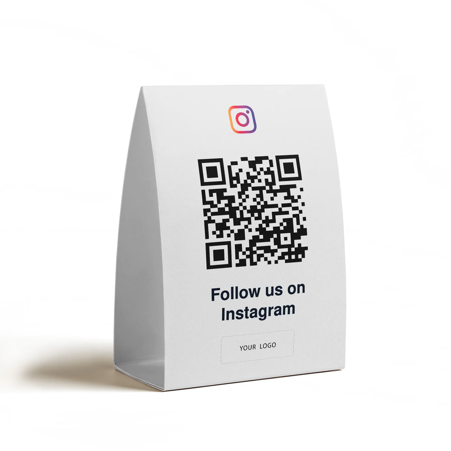 Instagram QR Code Table Stand