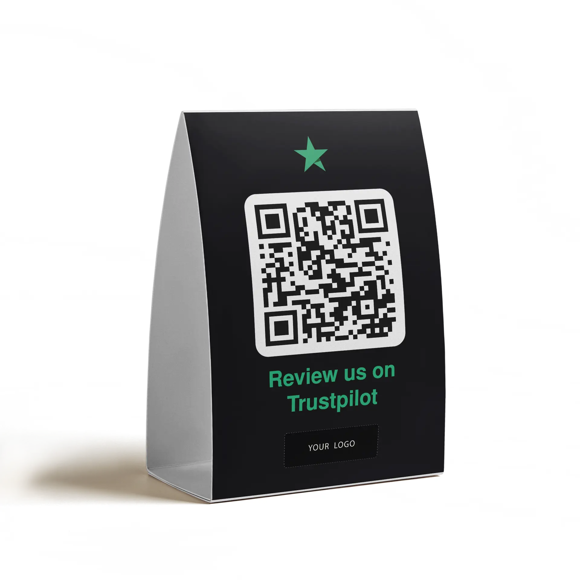 Trustpilot Review QR Code Table Stand
