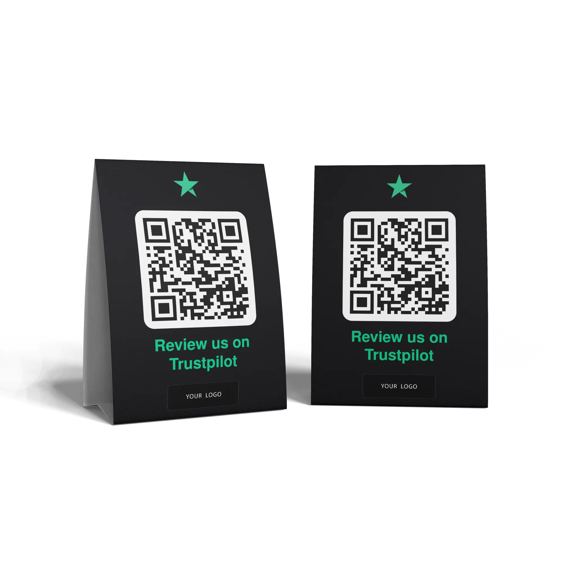 Trustpilot Review QR Code Table Stand
