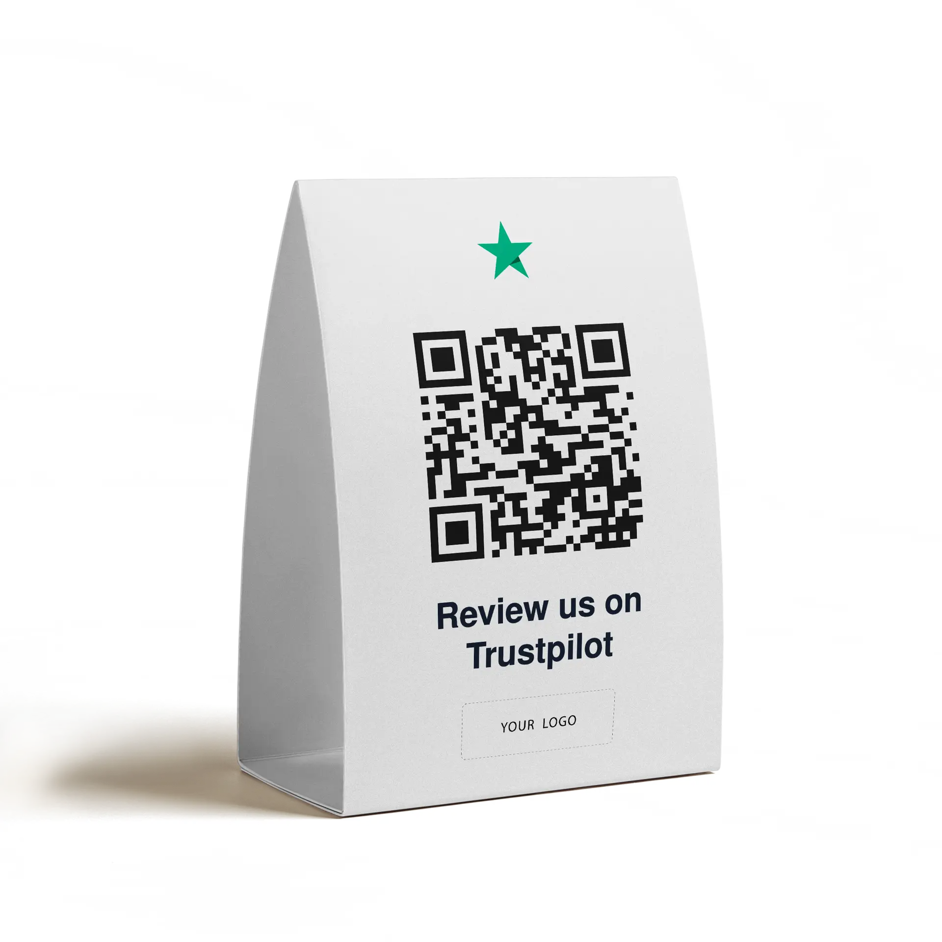 Trustpilot Review QR Code Table Stand