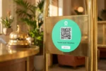 Tripadvisor Review QR Code Sticker Round