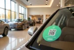 WhatsApp QR Code Sticker Round - Image 2