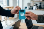 WiFi Landing Page QR Code Business Card - Image 2