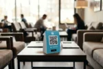 WiFi Landing Page QR Code Table Stand - Image 2