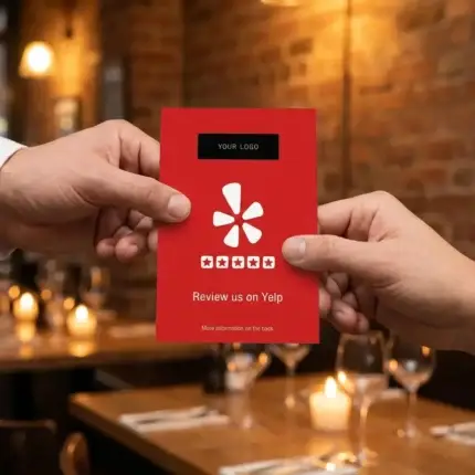 Yelp Review Flyer Scene
